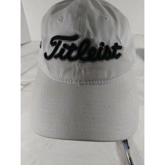 White Titleist Golf Branden embroidered baseball h - Picture 1 of 9